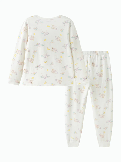 Set Pizhama Moon Unicorns