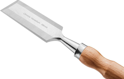 Daltë për dru Neo Chisel, 38 mm, çelik CrV, dorezë druri