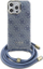 Kapak telefoni Guess GUHCP16XHC4SEB për iPhone 16 Pro Max 6.9", hardcase me varëse crossbody, blu