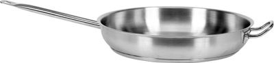 Tigan profesional Pan Gastronomy, inox, 40 cm, për induksion, argjendtë