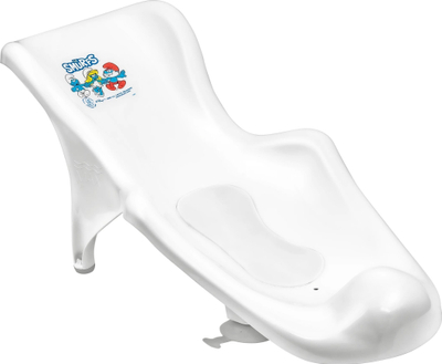 Држач за када за бебиња Maltex Smurfs, за 0-6 месеци, бел