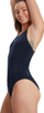 Rrobë banje njëpjesëshe Speedo Eco+ Medalist për goca, material që s’e ha klori, blu