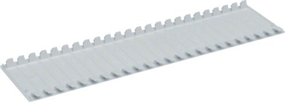 Maskë mbuluese Hager VZ415, 12 module, RAL 7035, gri