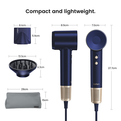 Tharëse flokësh Laifen Swift Special Platinum Blue