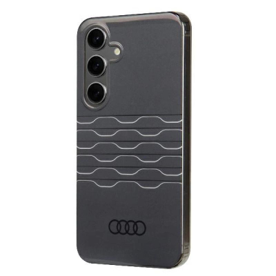 Kapak telefoni Audi IML Geometric, për Samsung Galaxy S24, hardcase, i zi