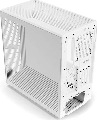 Куќиште за компјутер Hyte Y40, бело, Midi Tower
