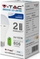 Poç elektrik V-TAC VT-2309, LED, E27, 9W, 806lm, 6400K, i bardhë