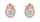 Set aksesorё Brilio Silver SET220R, vathё + qafore