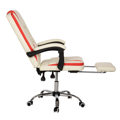Karrige zyre Seena 62x65x115Hcm (HM1190.03), bezhë/ kuqe