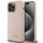 Mbrojtëse telefoni Guess GUHCP15LSMBSLP për iPhone 15 Pro 6.1\", hardcase silikoni, rozë
