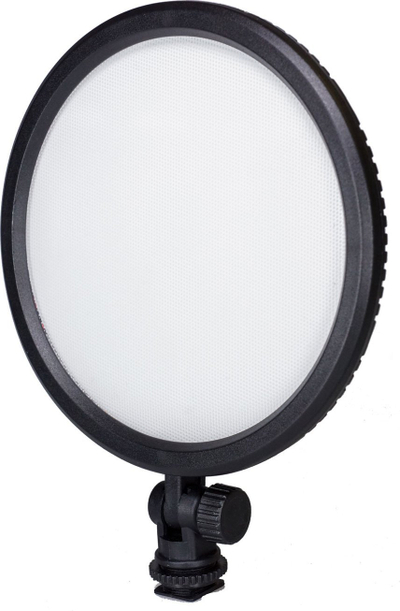 Dritë video LED B.I.G. 120VCR, diametër 16cm, temperaturë 3200K 5600K, e zezë