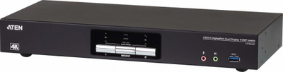 KVM switch Aten CS1942DP, 2 porta, DisplayPort Dual, 4K, USB 3.0