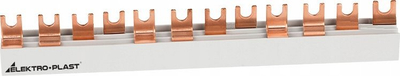 Busbar elektrik Elektroplast S124F16, 12 module, 100A
