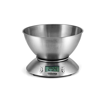 Peshore kuzhine Tristar KW2436, elektronike, 5kg, inoks ngjyrë argjendi