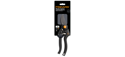 Gërshërë Fiskars P 90, për krasitje, zezë/ portokalli