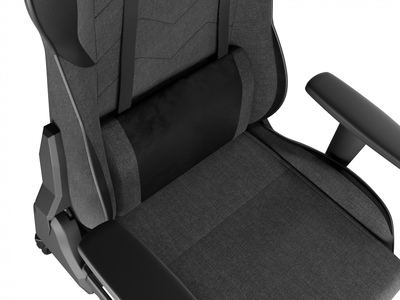 Karrige gaming Genesis Nitro 550 G2, ergonomike, pëlhurë, gri