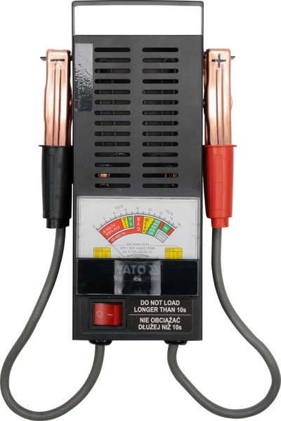 Тестер за батерија Yato YT-8310, 6/12V, 200-1000A