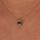 Pendant për qafore Brosway, Gjelbër/Transparent,/Argjendtë