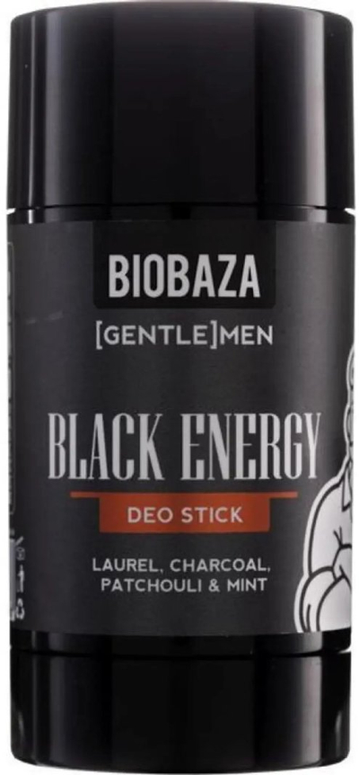 Deodorant stick Biobaza Black Energy, 50 ml, për meshkuj, i zi