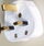 Prizë Microconnect PLUG13-UK, 13A, standard britanik, e bardhë
