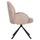 Kolltuk rrotullues Winon 65x67x92Hcm (HM9778.03), bezhë/ zezë