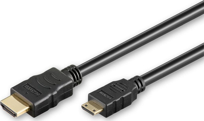 Kabllo HDMI Microconnect A në C, 4K 60Hz, 5m, e zezë