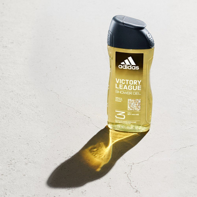 Xhel dushi Adidas Victory League, për burra, 400ml