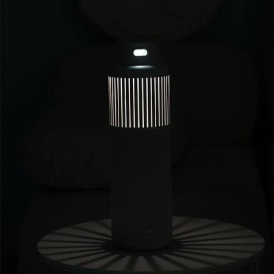 Altoparlant Bluetooth HiFuture Gonik, 40W, me llampë për lexim, argjendtë e bardhë