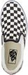 Atlete Vans Classic Slip On për goca, me kuadrata bardh e zi