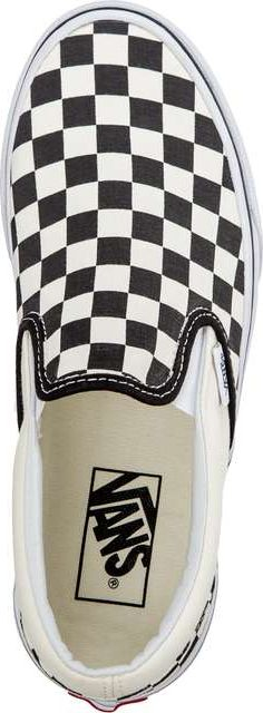 Atlete Vans Classic Slip On për goca, me kuadrata bardh e zi