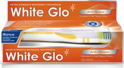 White Glo Anti-Plaque Whitening Паста за заби, 150 g