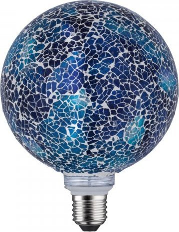 Llampë dekorative Paulmann Miracle Mosaic Globe, LED 5W, E27, blu