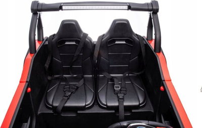 Makinë elektrike lodër Lean Cars S618, 24V 7Ah, 4x4, e kuqe