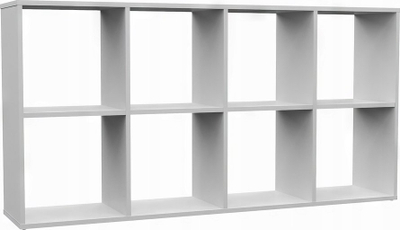 Raft dhome Chamber Malax 2X4, 16mm, i bardhë mat