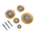 Set furça rrotulluese Midea Kit of Disc Scrub Brushes 8 Pcs, 8 pjesë