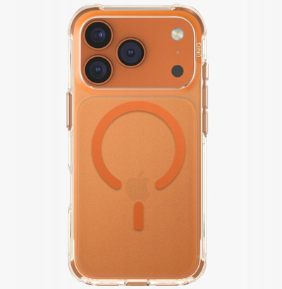 Kapotë telefoni Uniq LifePro Xtreme për iPhone 17 Pro Max, MagSafe, portokalli