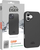 Mbrojtëse telefoni Eiger Grip për iPhone 16, plastike TPU e butë, antirrëshqitëse, e zezë
