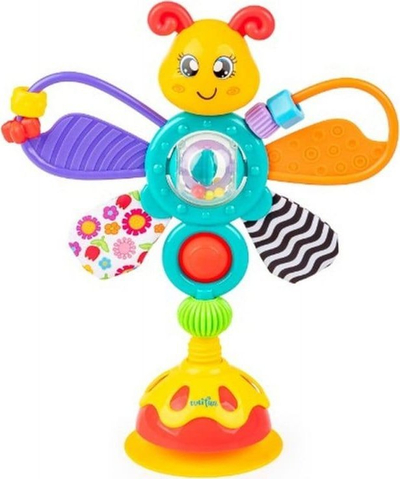 Lodër interaktive Dumel Tuli Fun Butterfly, me kupë thithëse, nga 6 muajsh, shumëngjyrëshe