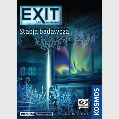 Lojë tavoline Kosmos Exit Research Station, me bashkëpunim, si escape room