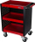 Karrocë pune KS Tools ECOline 890.0006, me panel anësor të shpuar, me rrota, e kuqe