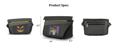 Çantë Me Ekran Led DIVOOM Pixoo slingbag-V