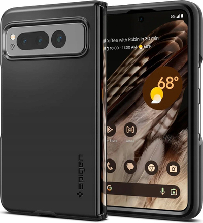 Këllëf telefoni Spigen Thin Fit për Google Pixel Fold, mbrojtës, i zi