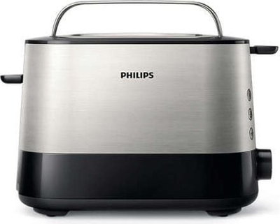 Toaster Philips Viva Collection HD2637/90, 2 feta, 1000W, i zi
