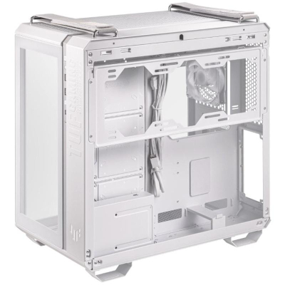 Kase kompjuteri ASUS TUF Gaming GT502 PLUS, MIDI Tower, ARGB, e bardhë