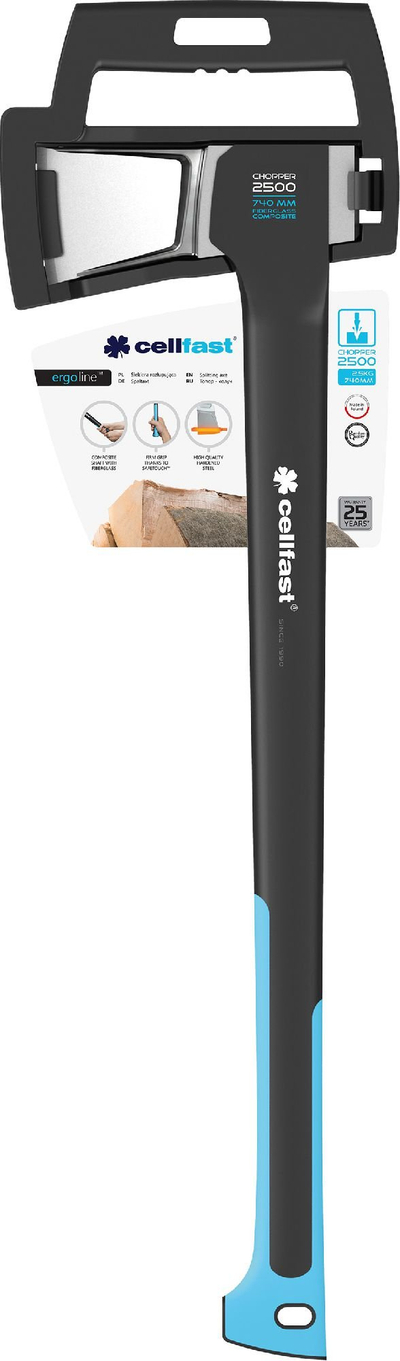 Sëpatë për ndamje Cellfast C2500, 2.5kg, 74cm, plastike