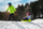 Slitë plastike për kalamaj Restart Baby Rider, me rripa sigurimi, me litar tërheqës, jeshile