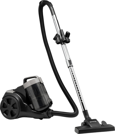 Fshesë me korent Gorenje VCE01TABKG, pa qese, 3.3L, e zezë