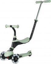 Trotinet 3n1 Qplay Sema Pro, rrota LED, deri 50 kg, i kuq