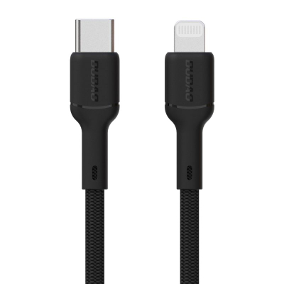 Kabllo USB Dudao L9X USB C në Lightning, 1m, 30W, e zezë
