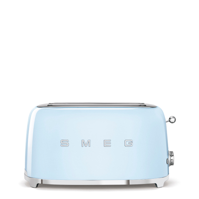 Thekëse buke SMEG 50's Style TSF02PBEU, 1500 W, 4 copë, e kaltër pastel